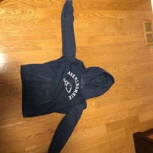 Abercrombie and Fitch navy blue hoodie